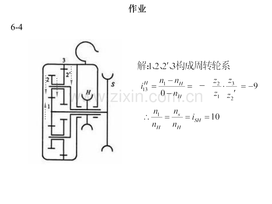 章轮系作业答案专题培训课件.ppt_第3页