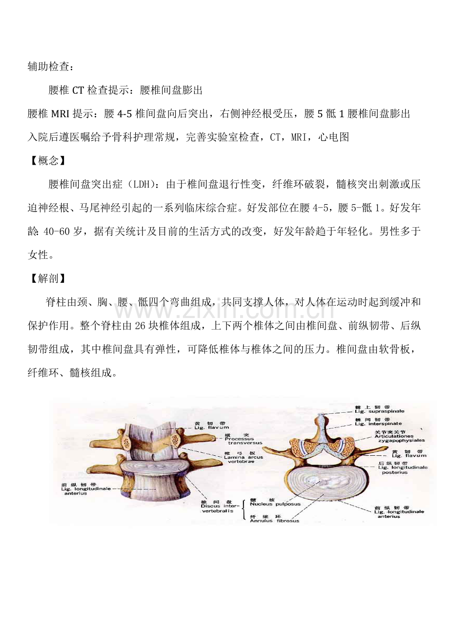 腰椎间盘突出症的护理查房资料.doc_第2页