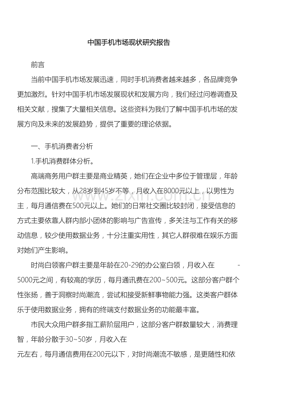 我国手机市场现状研究报告范文.doc_第2页