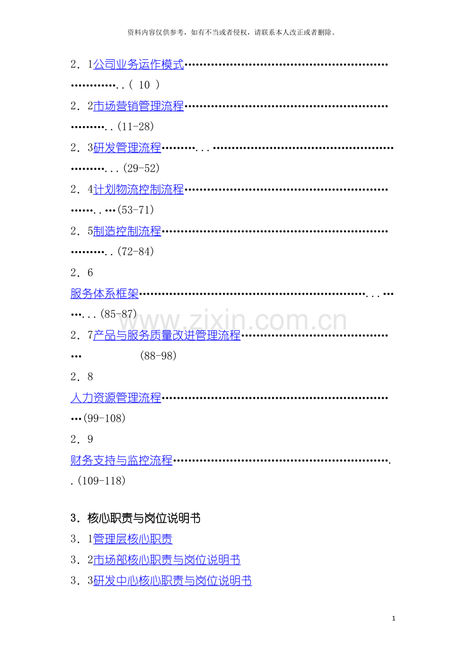 中小企业规范化管理解决方案流程和岗位说明书模板.doc_第3页