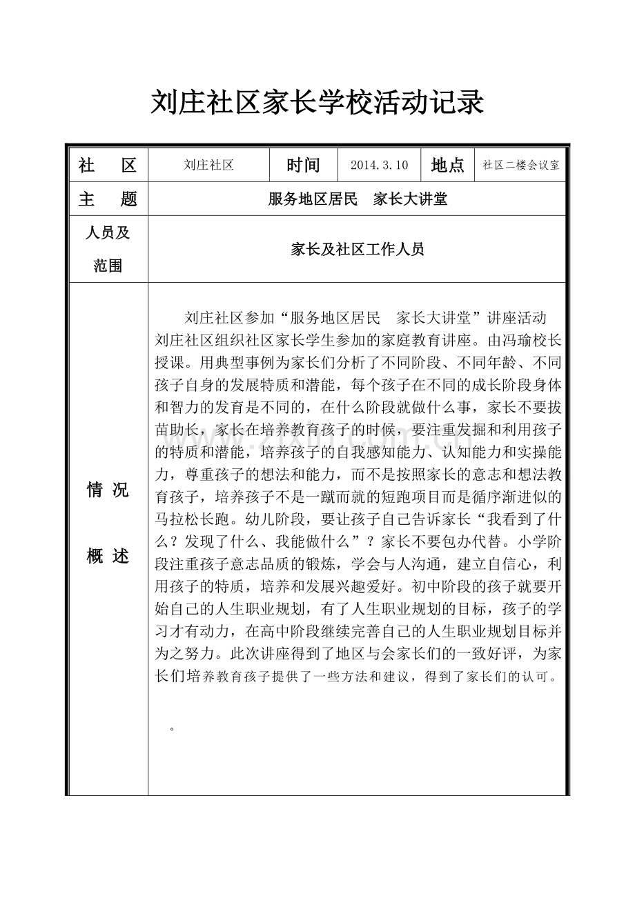 社区家长学校活动记录.doc_第2页