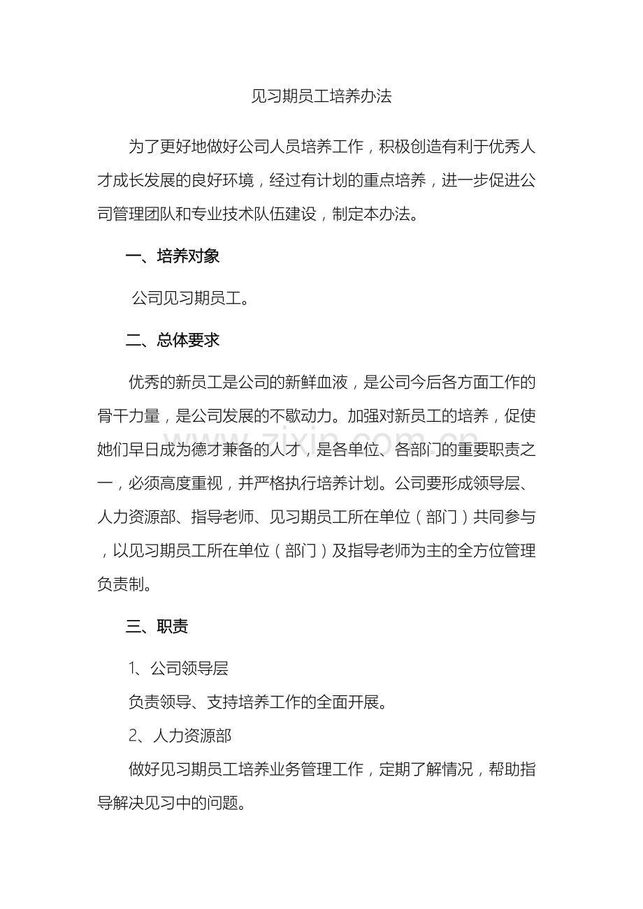 见习期新员工培养方案.doc_第2页