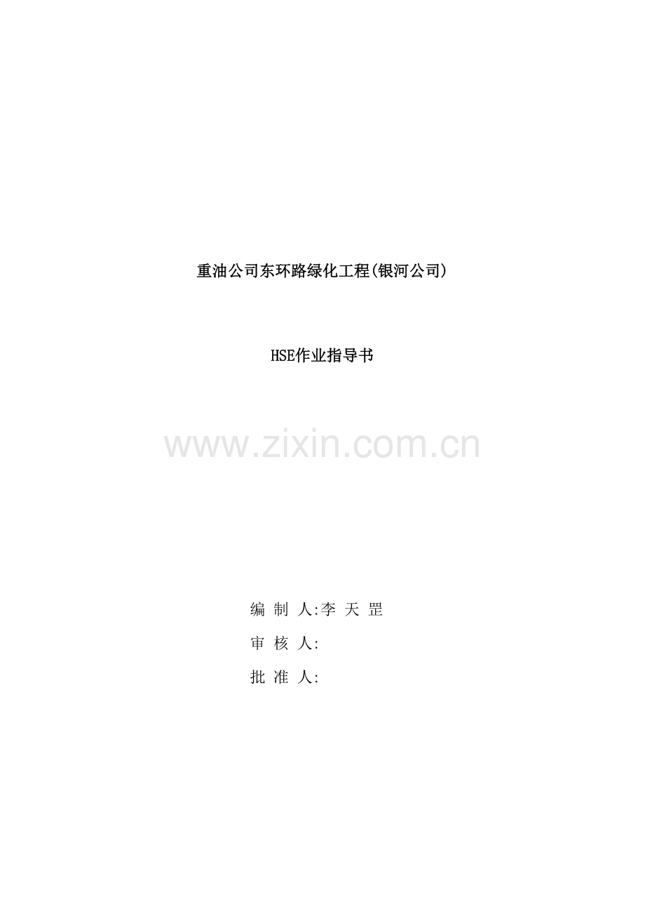 公司HSE作业指导书.doc_第2页