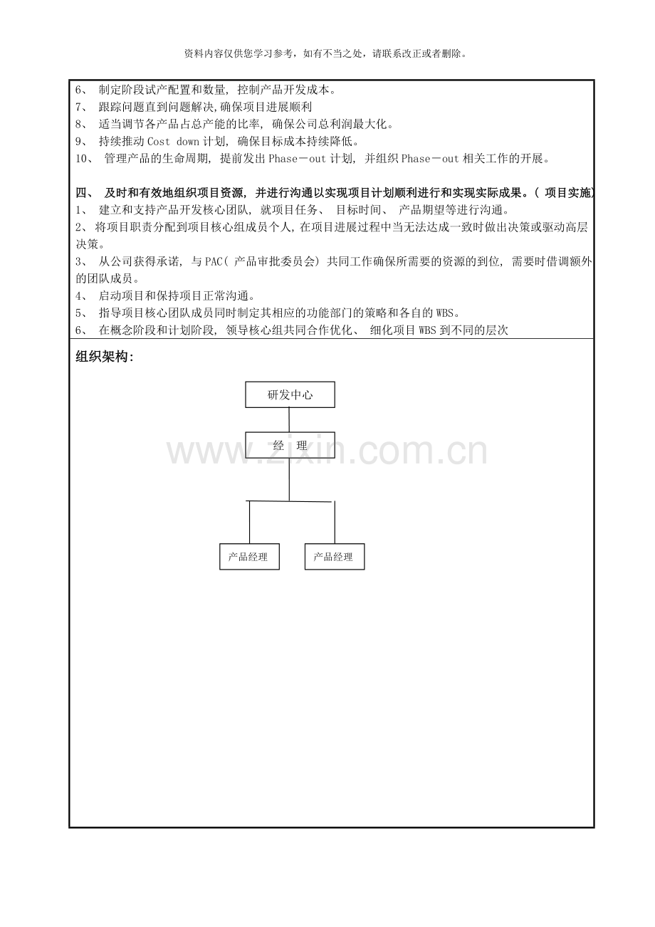 产品规划部岗位职责和任职条件样本.doc_第2页