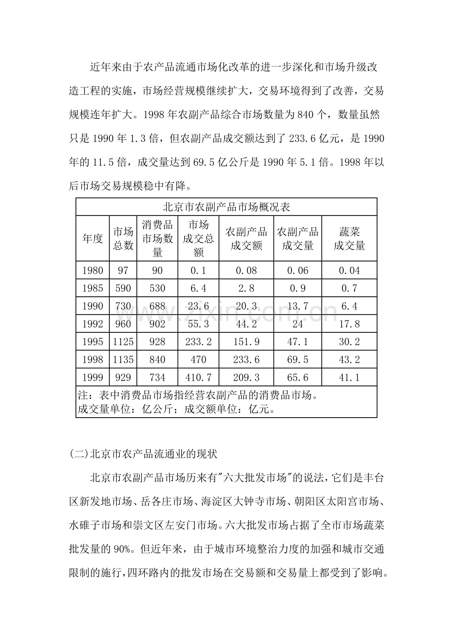 顺鑫农业农产品批发市场及配送中心建设可研报告(47页).doc_第3页