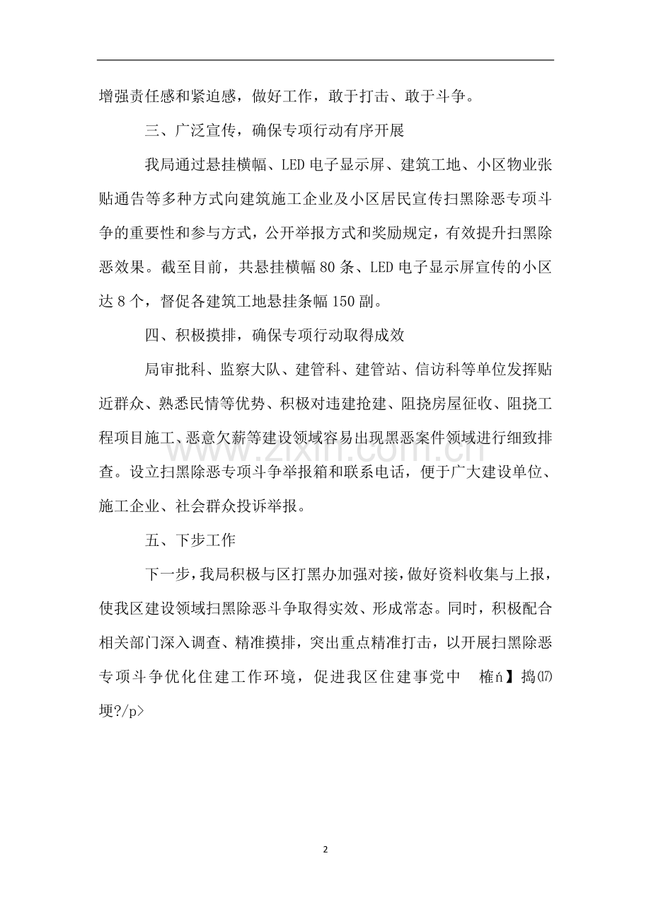 扫黑除恶专项行动工作总结.doc_第2页