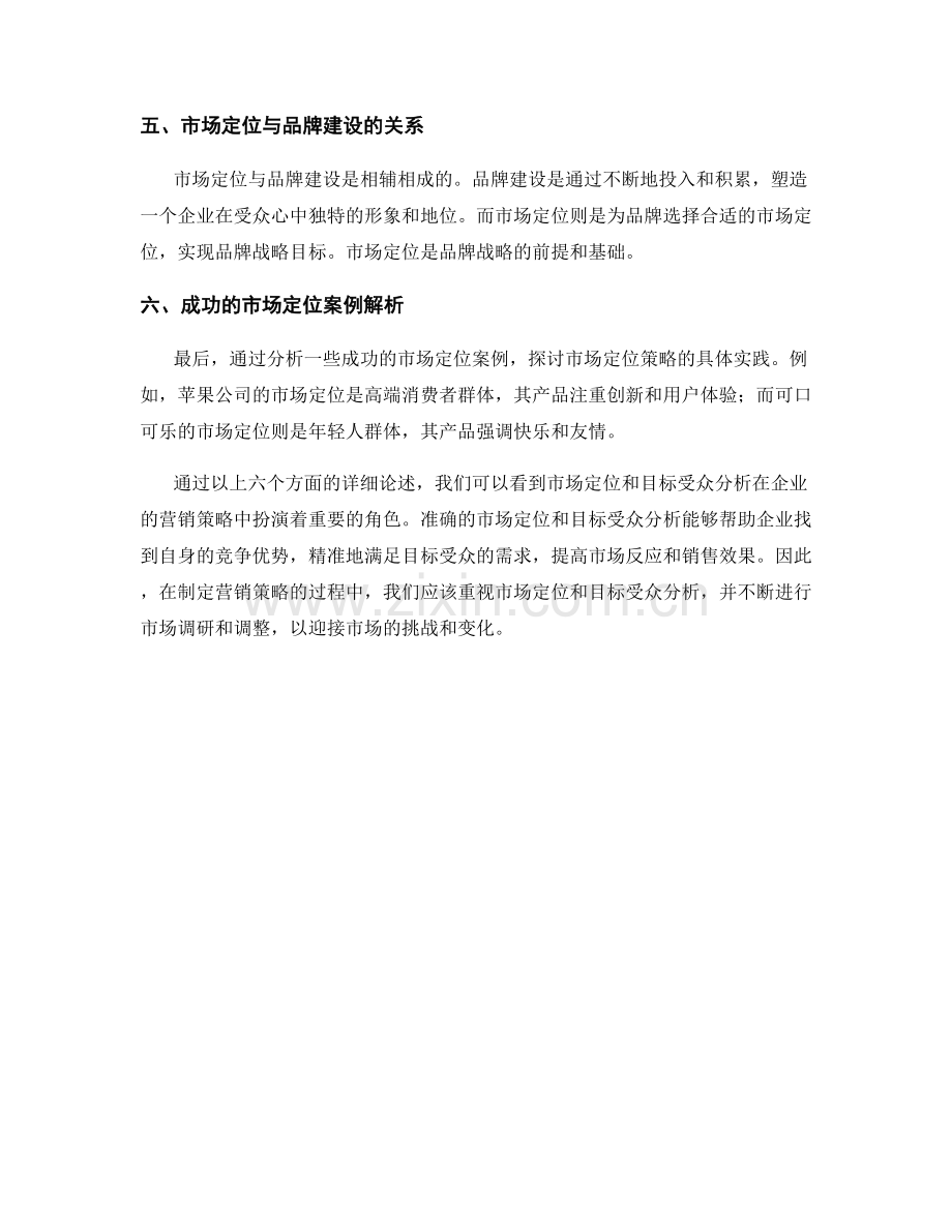 报告中的市场定位与目标受众分析.docx_第2页