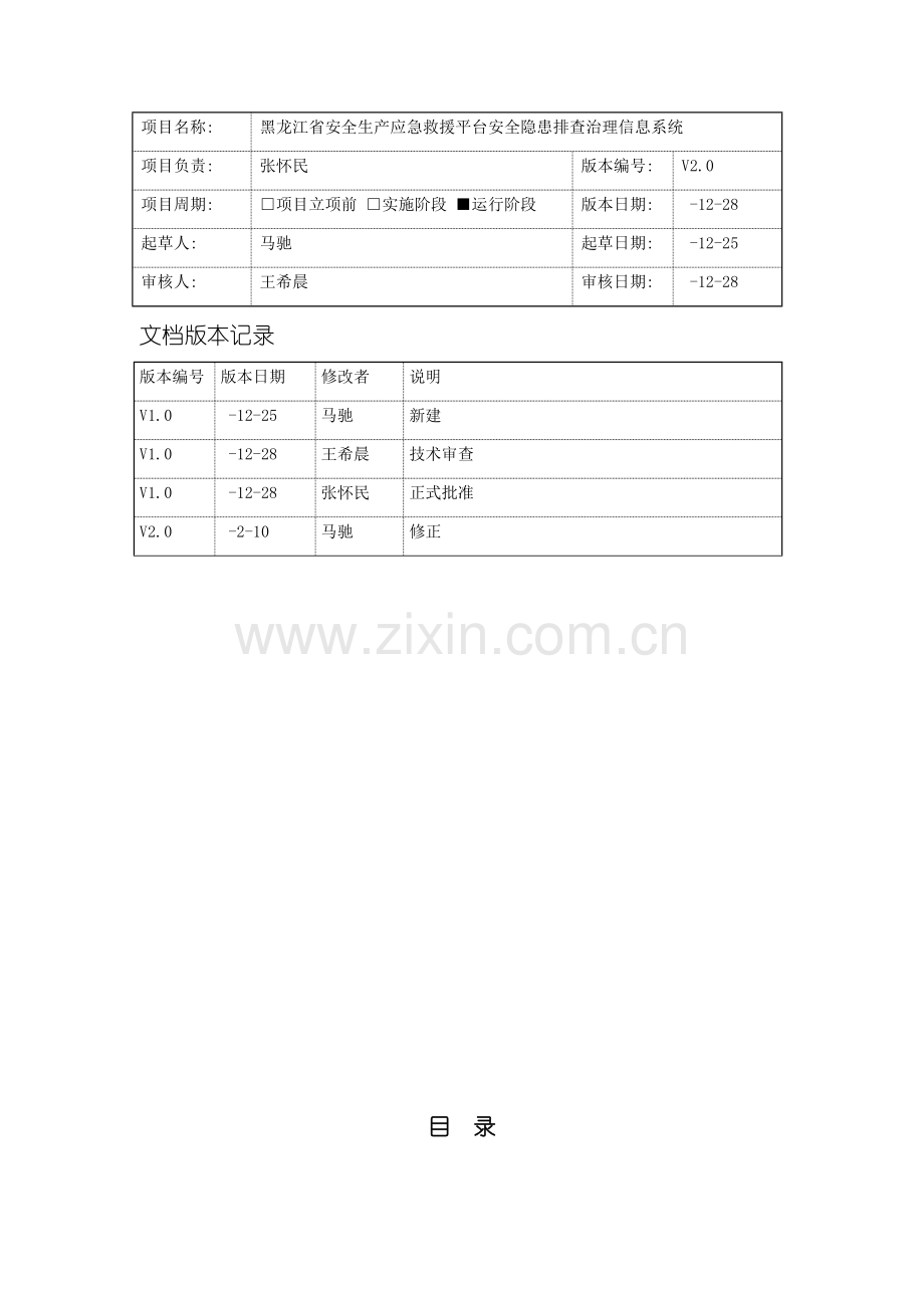 隐患排查治理信息系统使用手册模板.doc_第3页