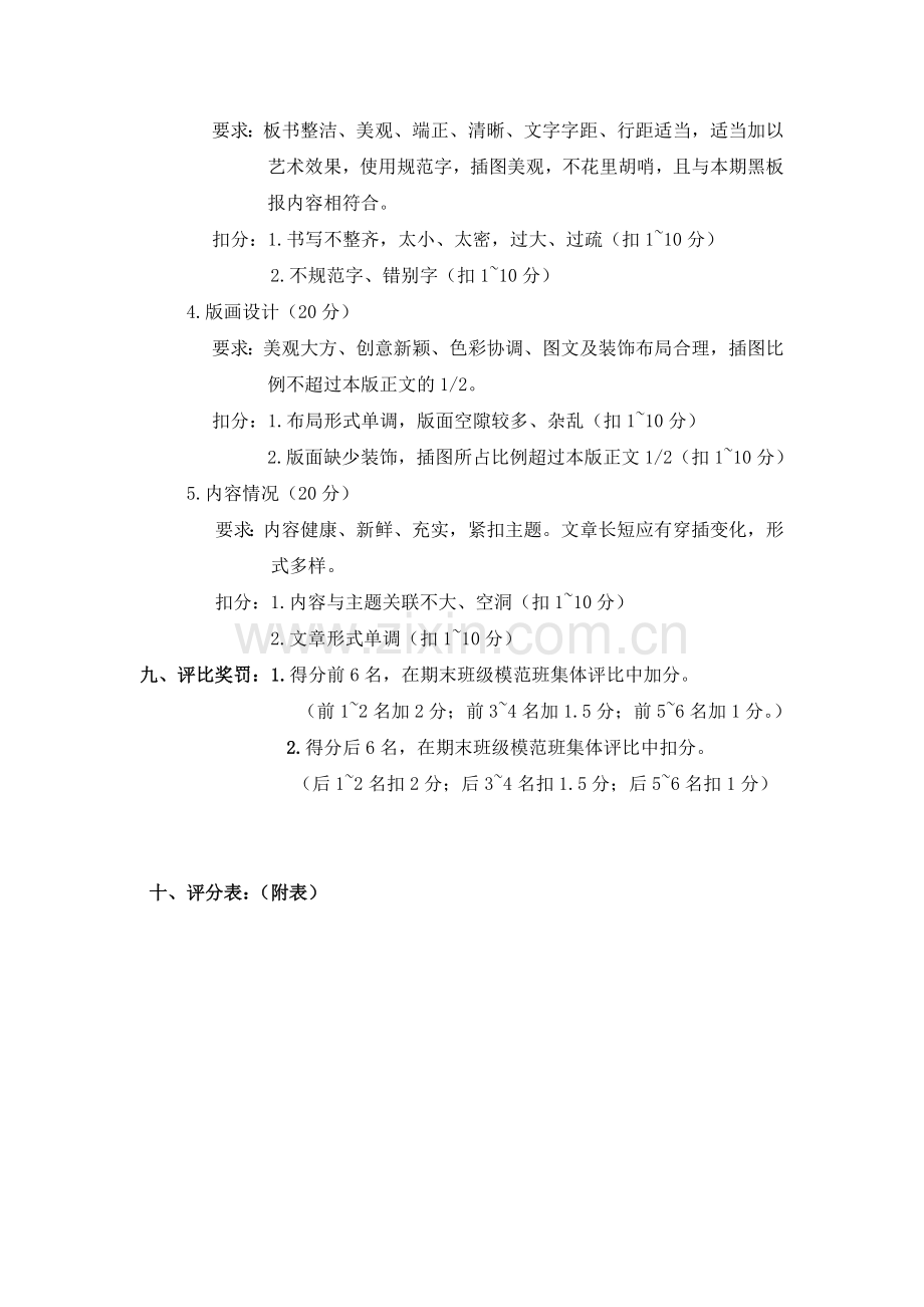 小学黑板报评比方案.doc_第2页