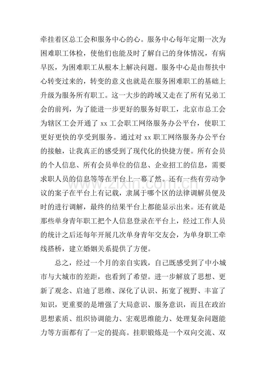 挂职锻炼工作总结(多篇挂职锻炼).doc_第3页