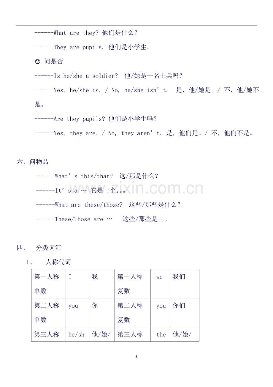 小学英语毕业总复习知识点汇总全册.doc_第3页