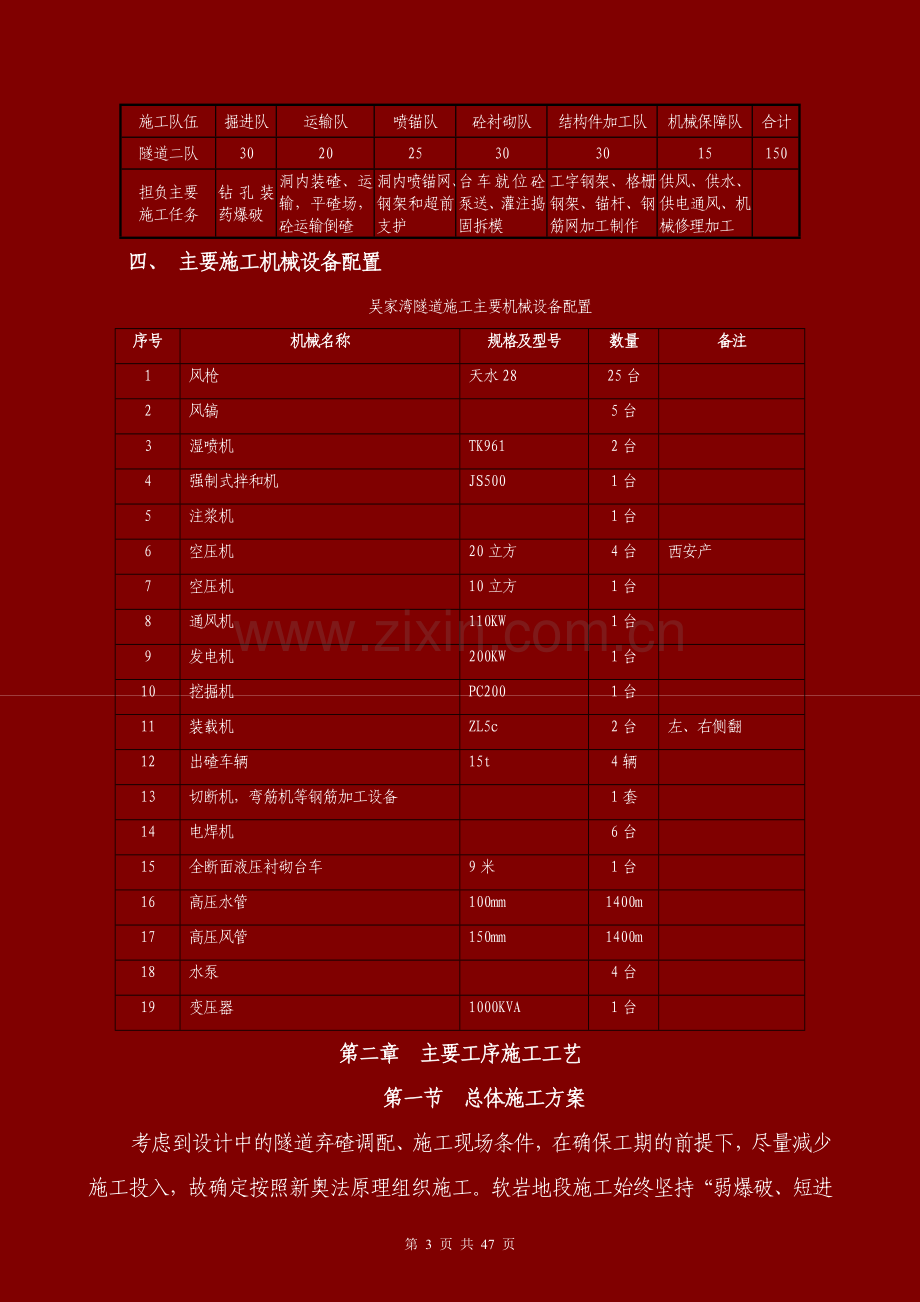 宜万铁路吴家湾隧道施工组织设计.doc_第3页