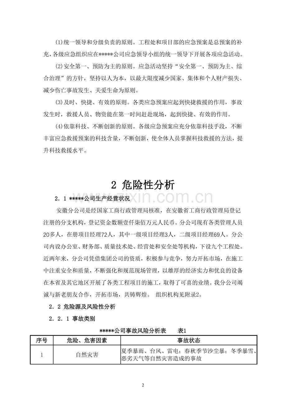 预案.方案—--公司安全生产事故应急预案.doc_第2页