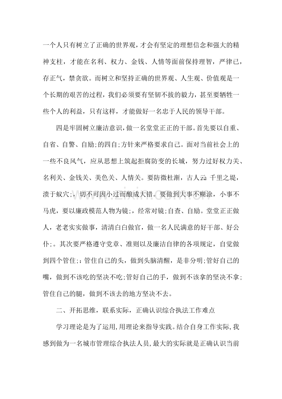 综合行政执法心得体会.docx_第3页