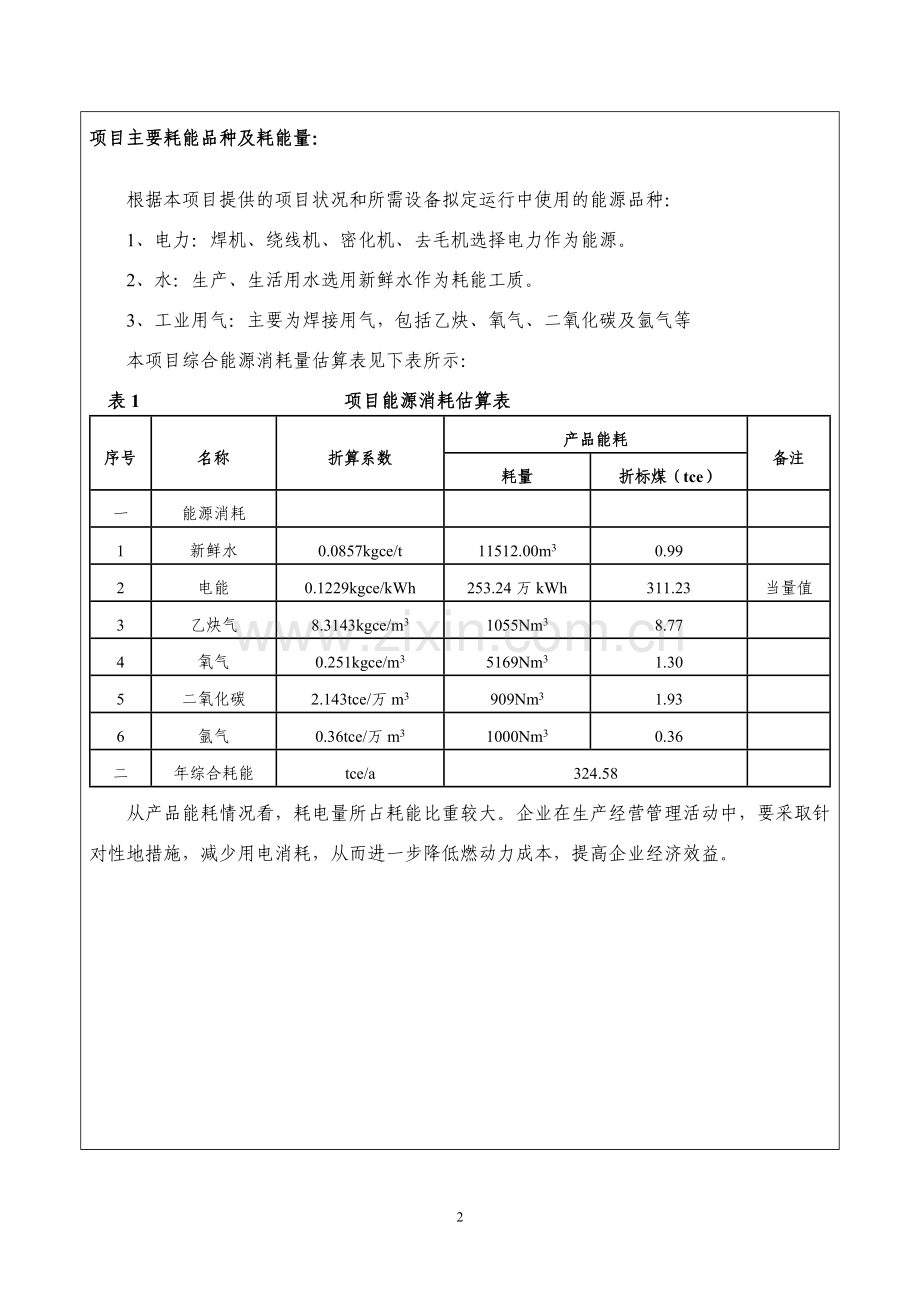 高效节能变压器产业化项目节能评估报告表.doc_第3页