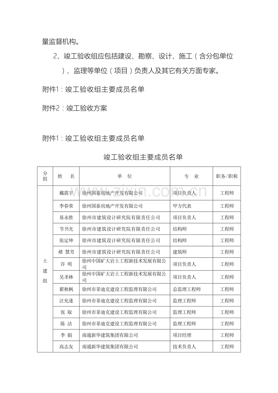 单位子单位工程竣工验收通知书.doc_第3页