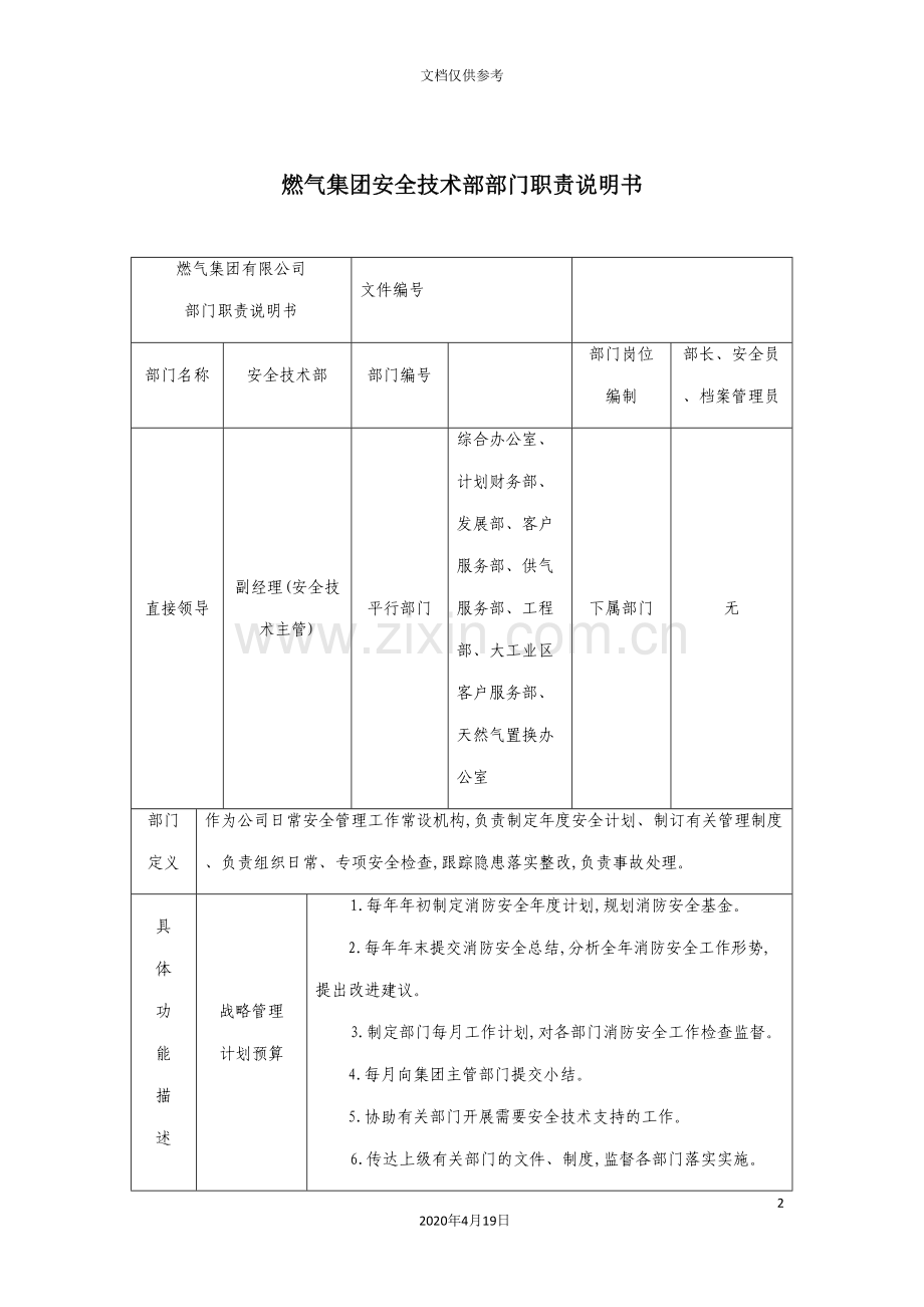 公司部门岗位职责.doc_第2页