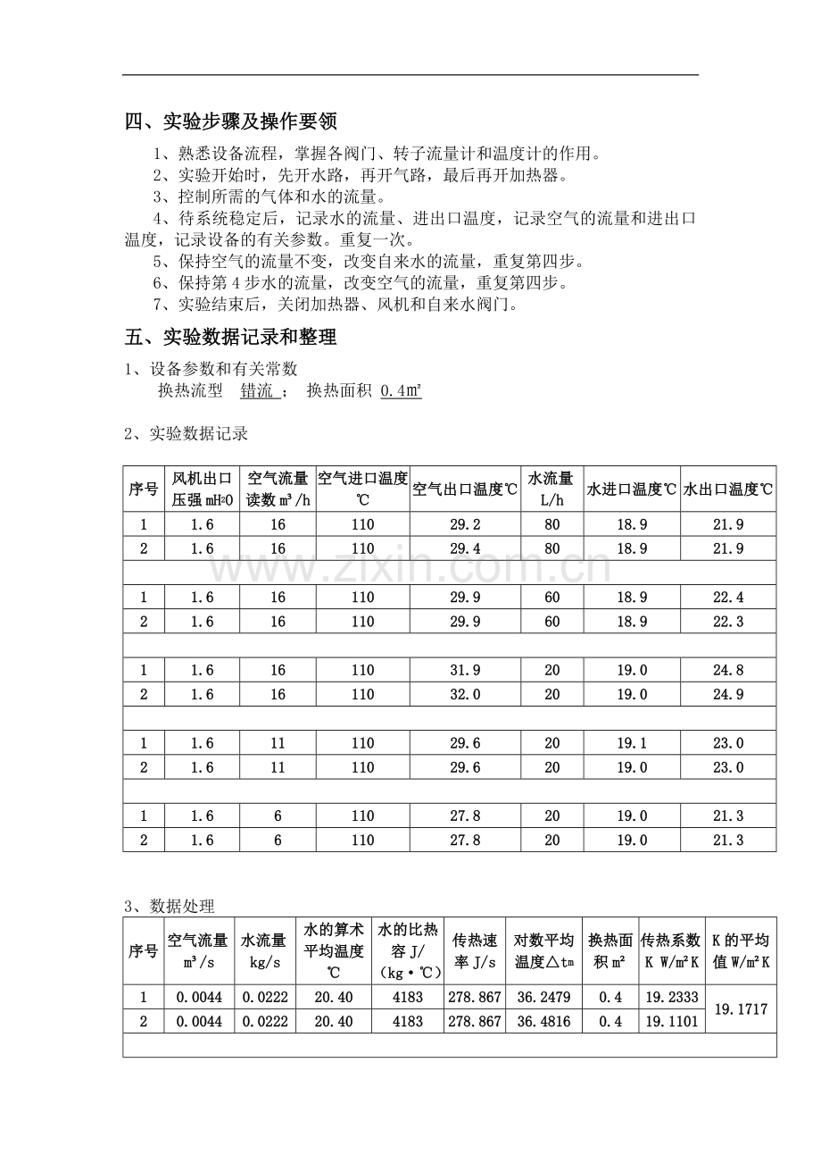 传热实验实验报告.doc_第2页