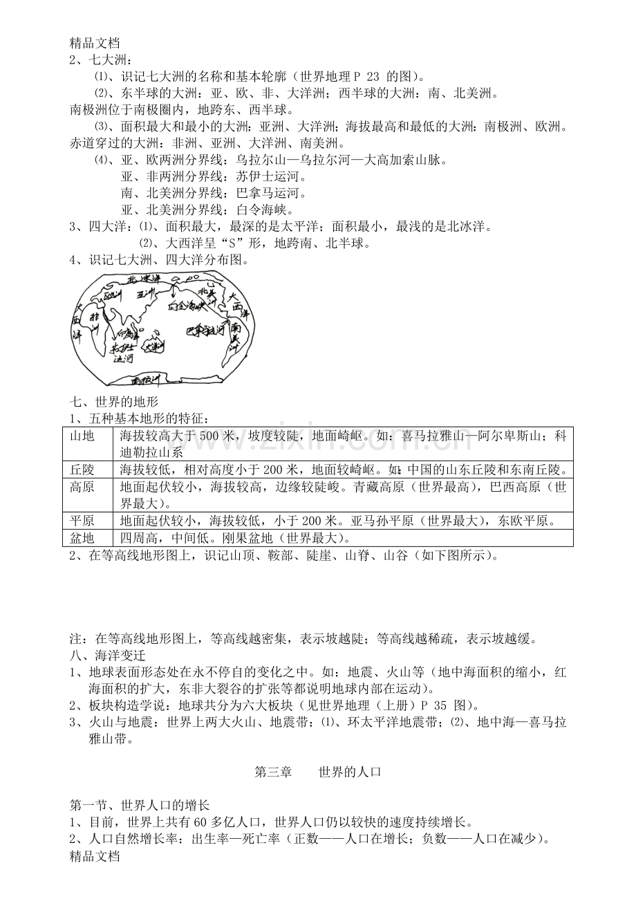 初中地理总复习(全册)知识点归纳.doc_第3页