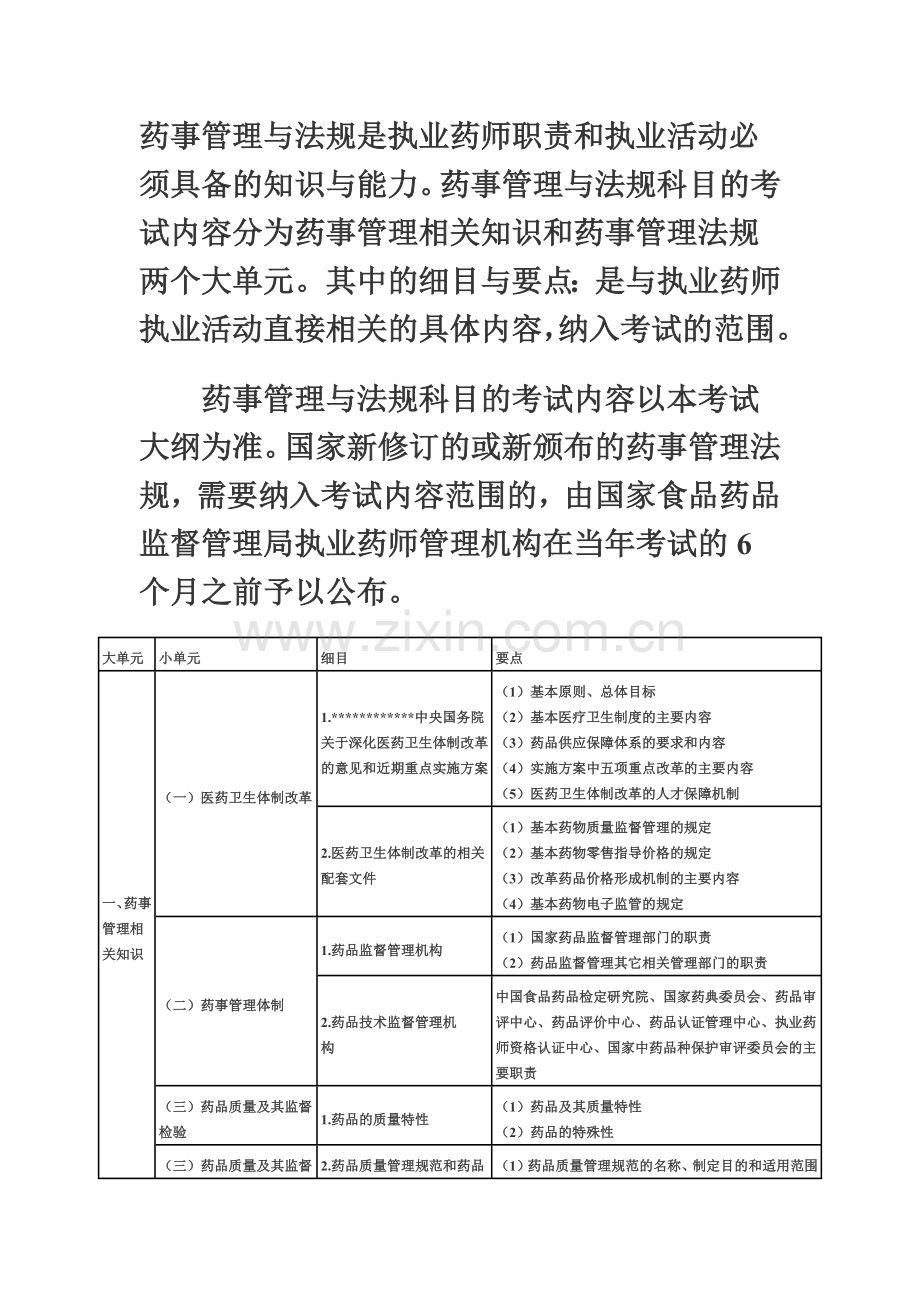 药事管理与法规是执业药师职责和执业活动必须具备的知识与能力.doc_第2页