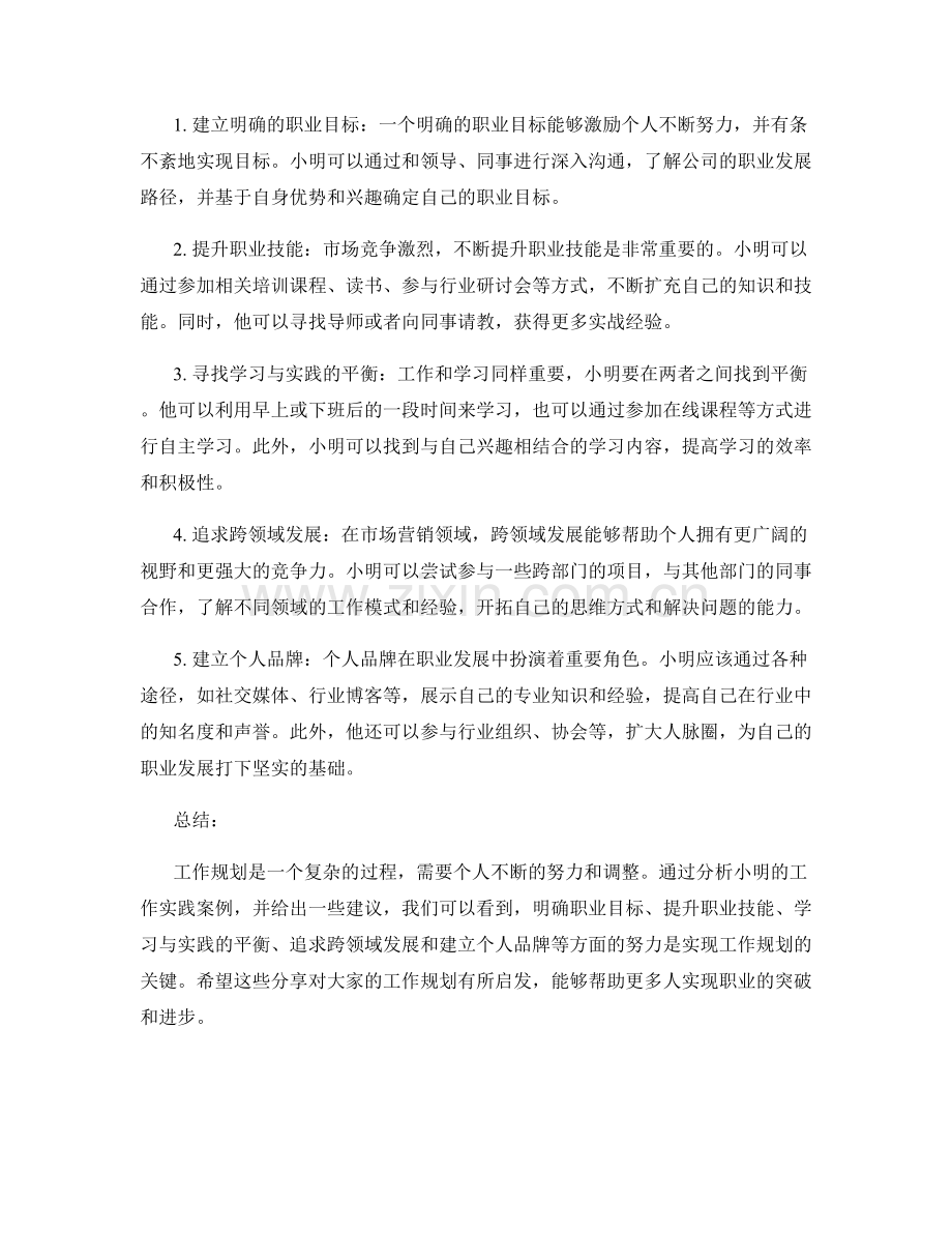 工作规划实践案例分析与建议分享.docx_第2页