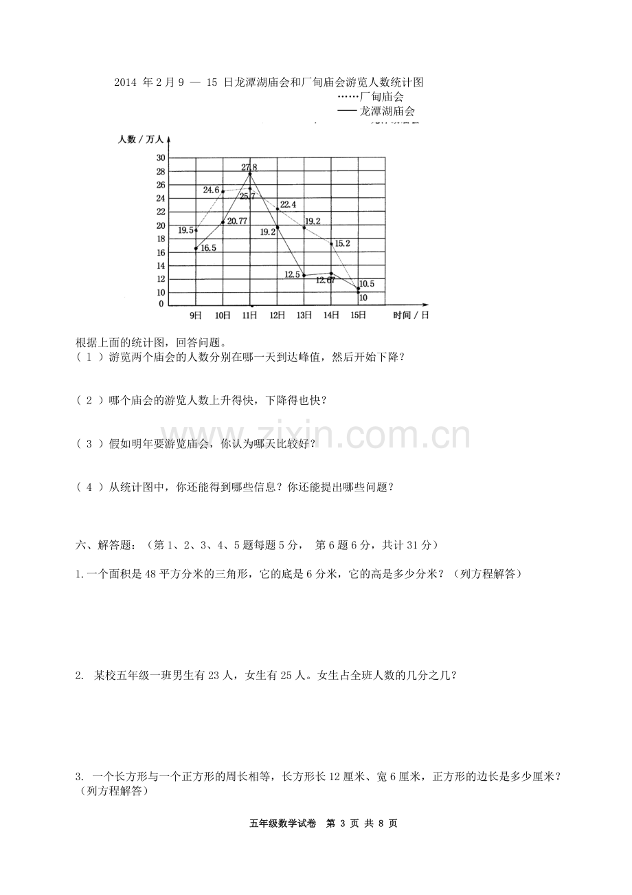 苏教版五年级数学下册测试卷.doc_第3页