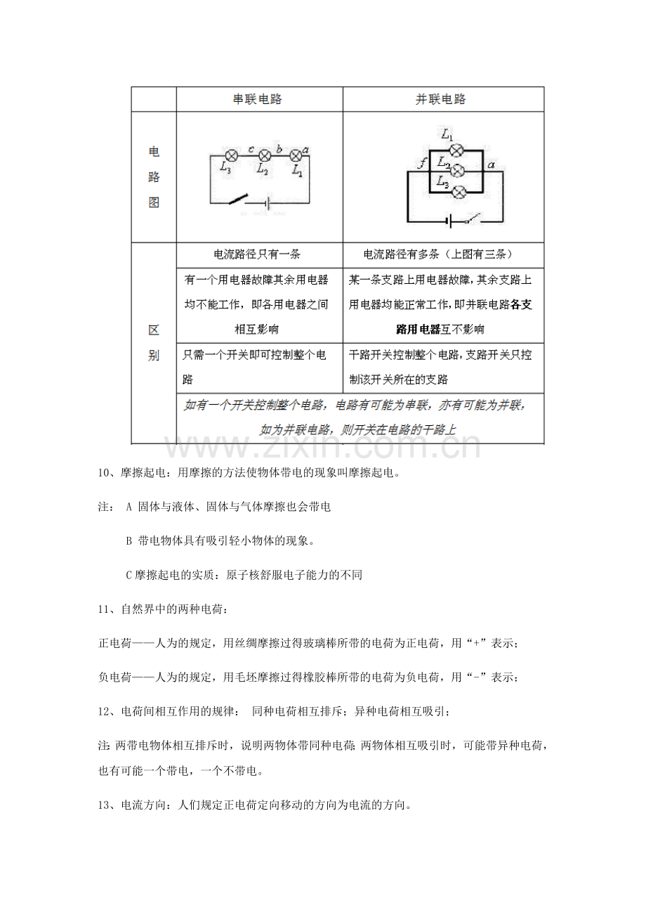 初三物理简单电路知识点.doc_第3页