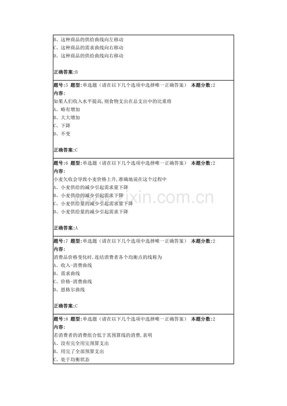 南大网院微观经济学第一次作业.doc_第2页