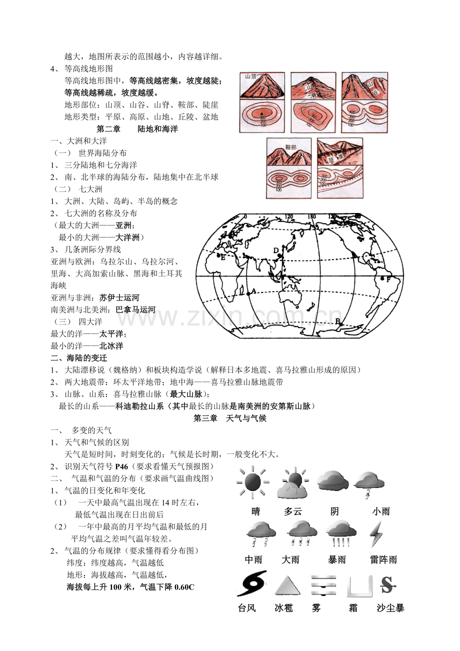 初中地理会考复习材料(总).doc_第2页