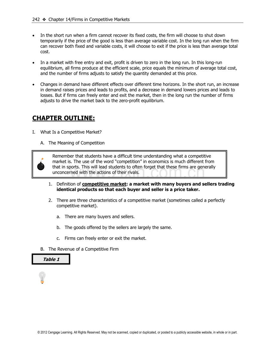 曼昆经济学原理英文版习题答案14章FIRMSINCOMPETITIVEMARKETS.doc_第2页