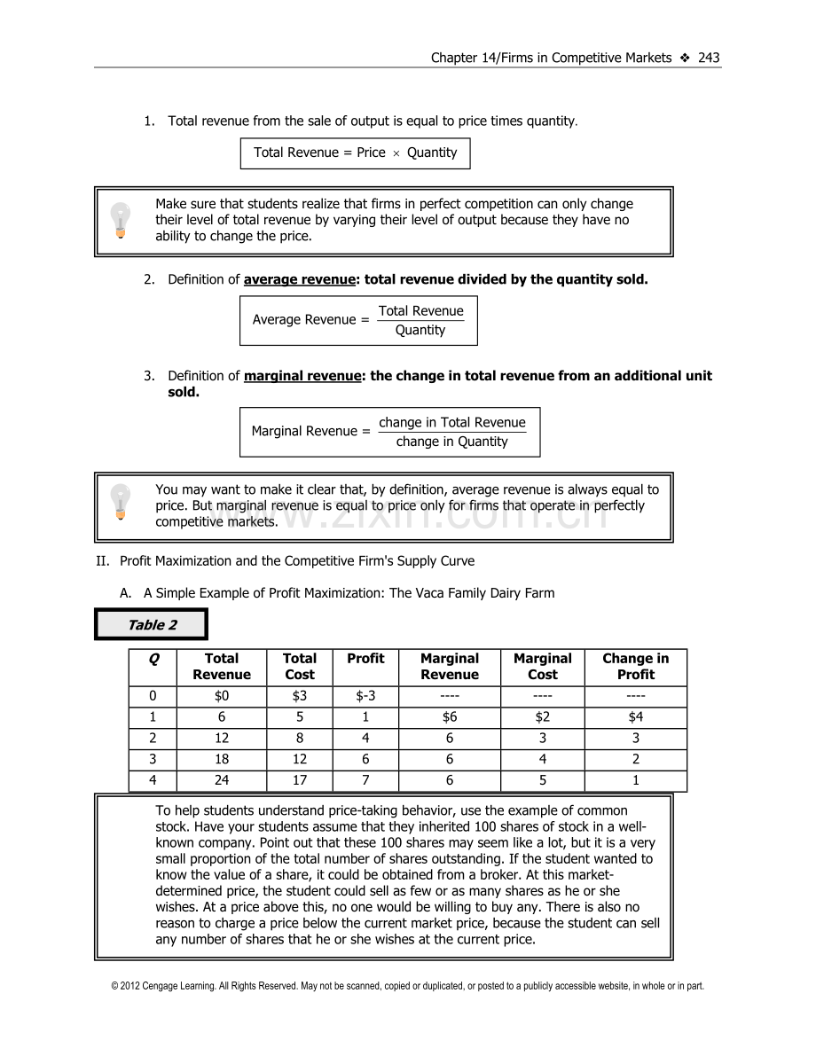 曼昆经济学原理英文版习题答案14章FIRMSINCOMPETITIVEMARKETS.doc_第3页