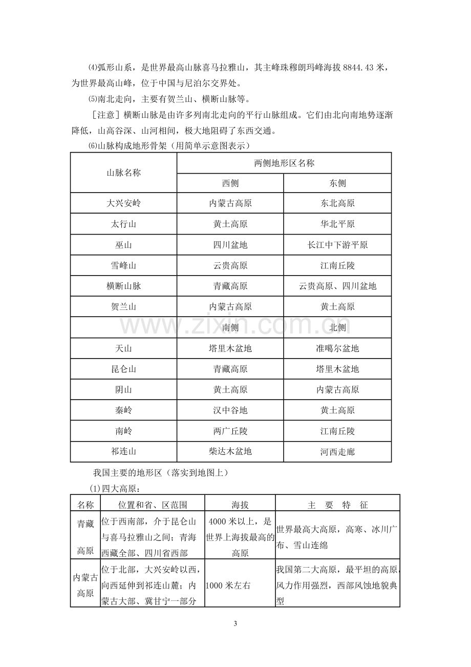 八年级上册地理知识点梳理-(1)147.pdf_第3页