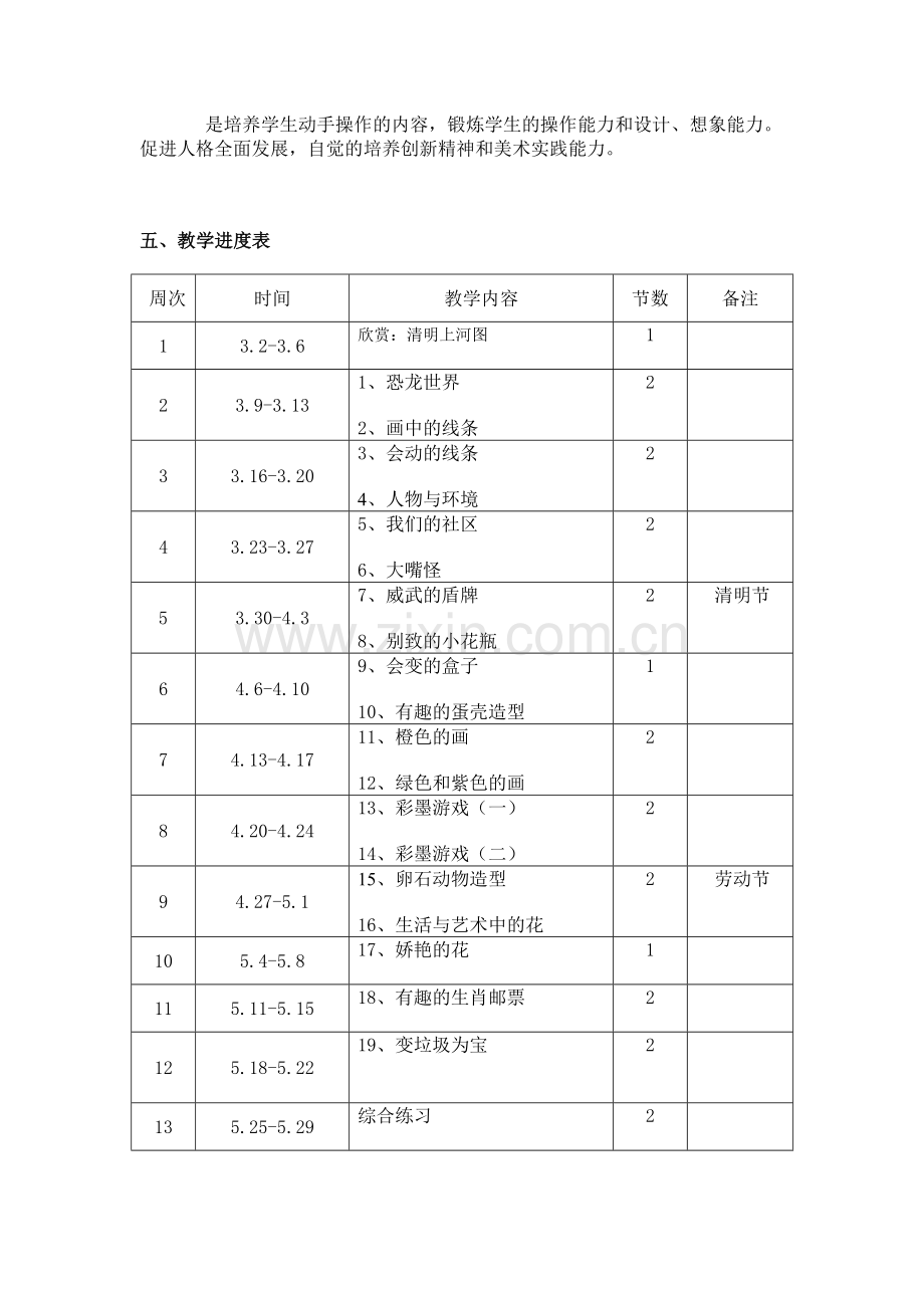 人美版三年级美术下册教学计划(精).doc_第2页