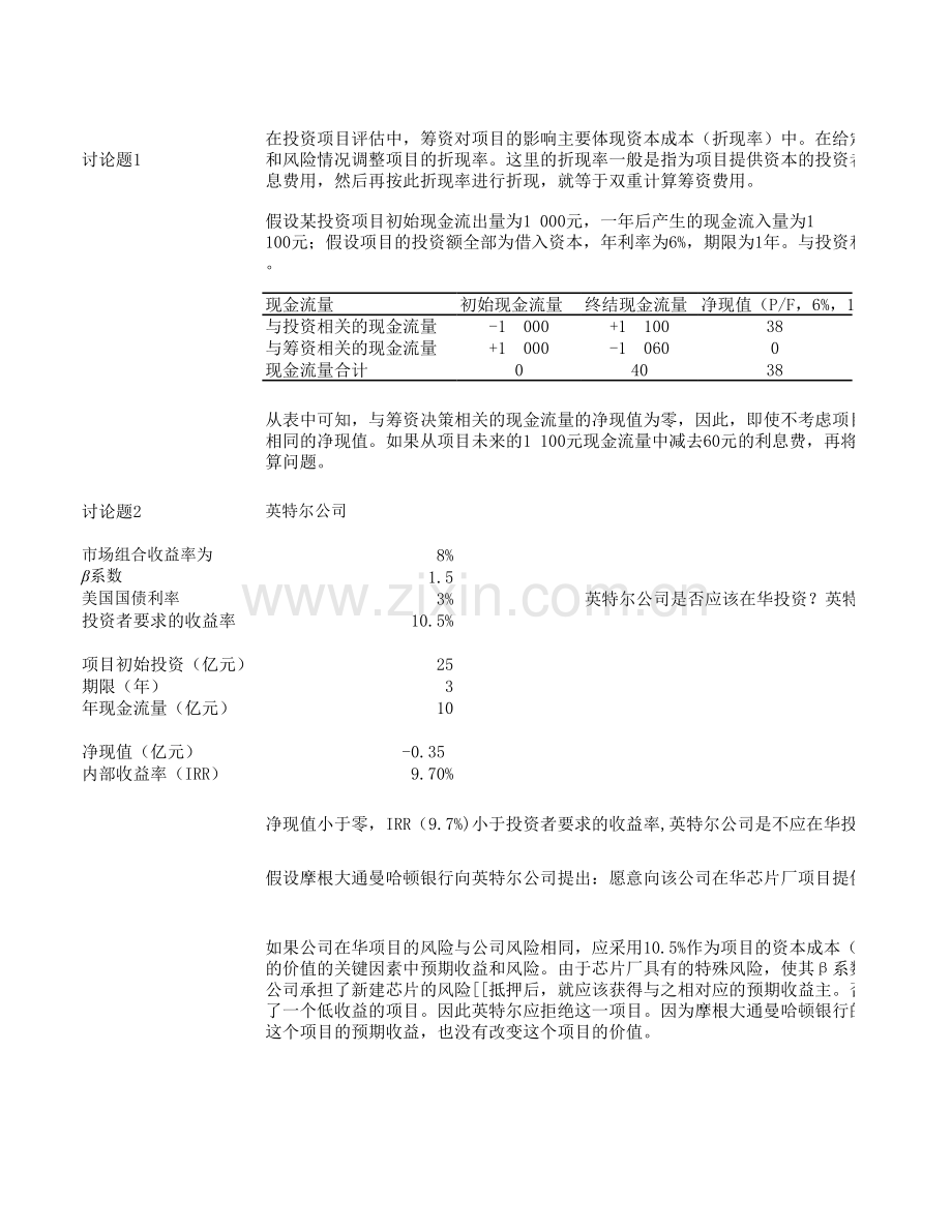 第6章投资决策.xls_第2页