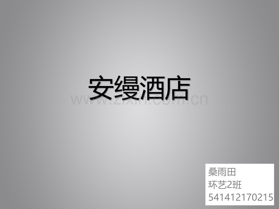 安曼酒店分析.ppt_第1页