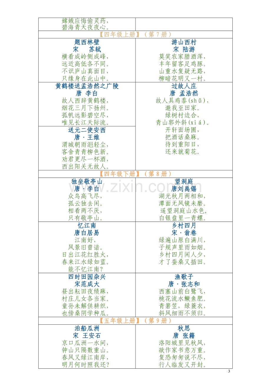 人教版小学语文古诗词全集.doc_第3页