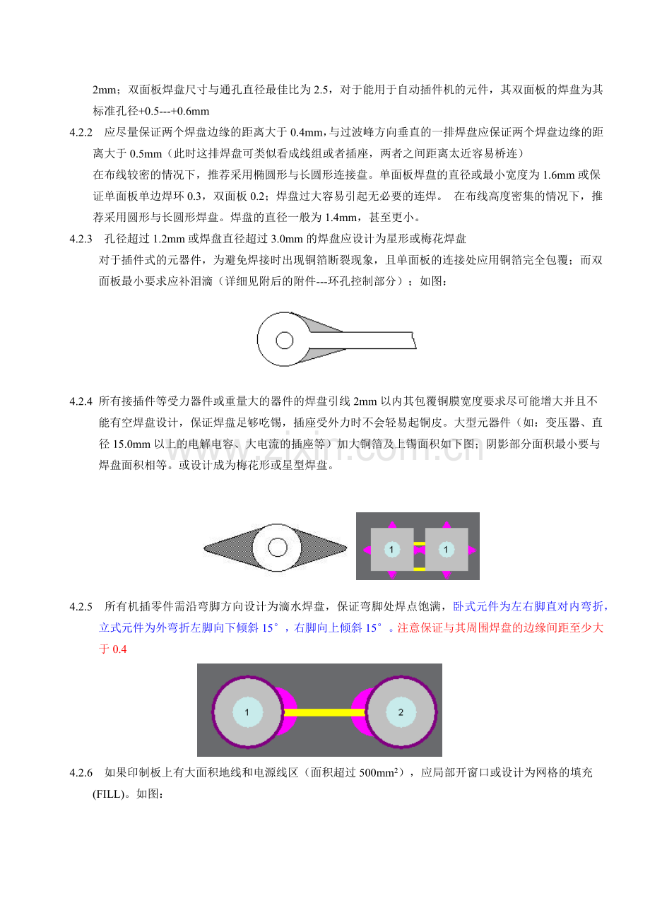 PCB焊盘与孔径设计一般规范(仅参考).doc_第2页