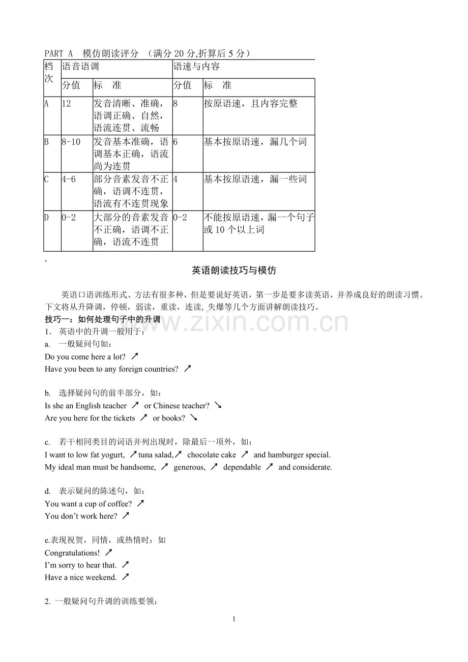 朗读技巧与模仿.doc_第1页