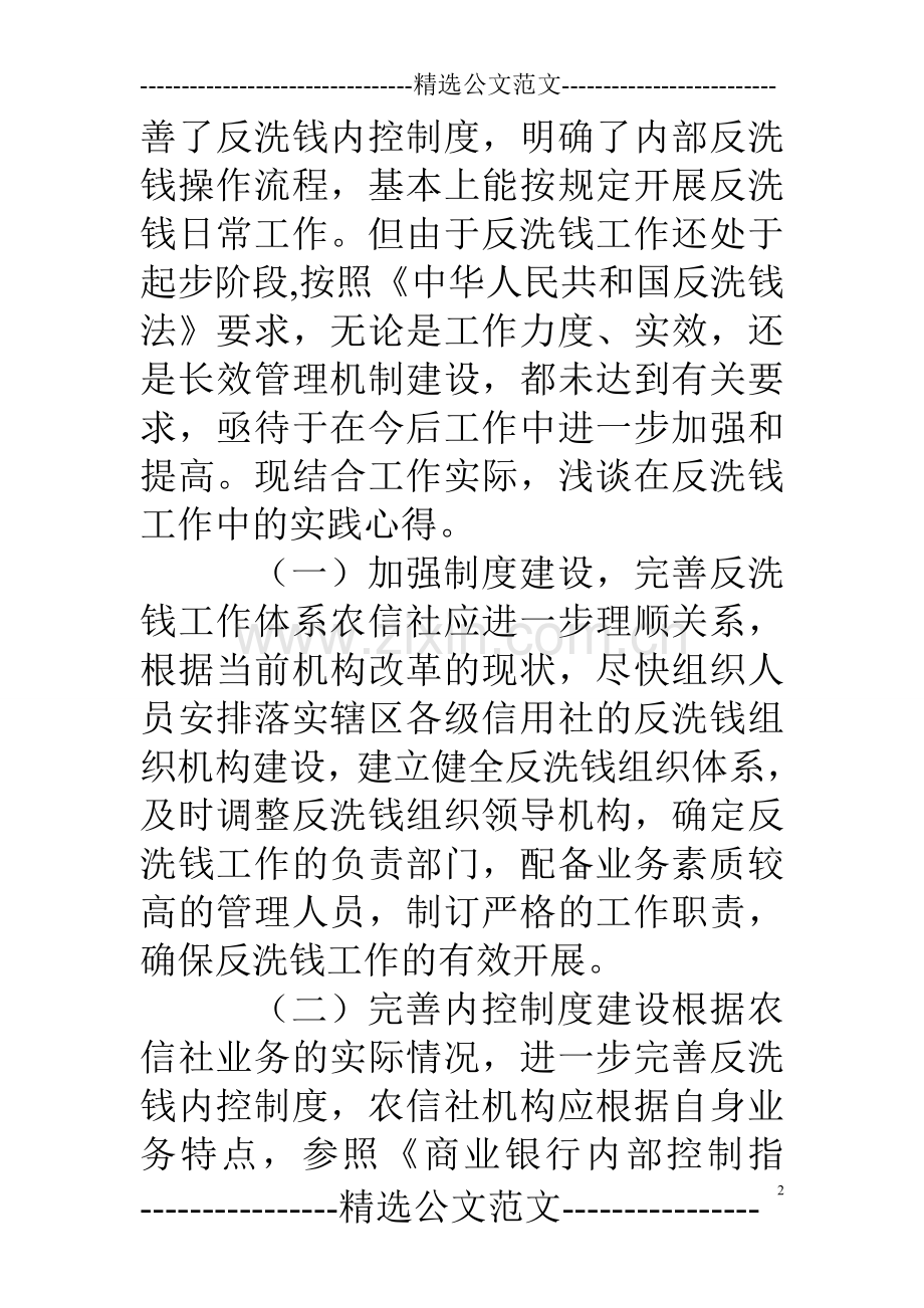 反洗钱工作心得体会.doc_第2页