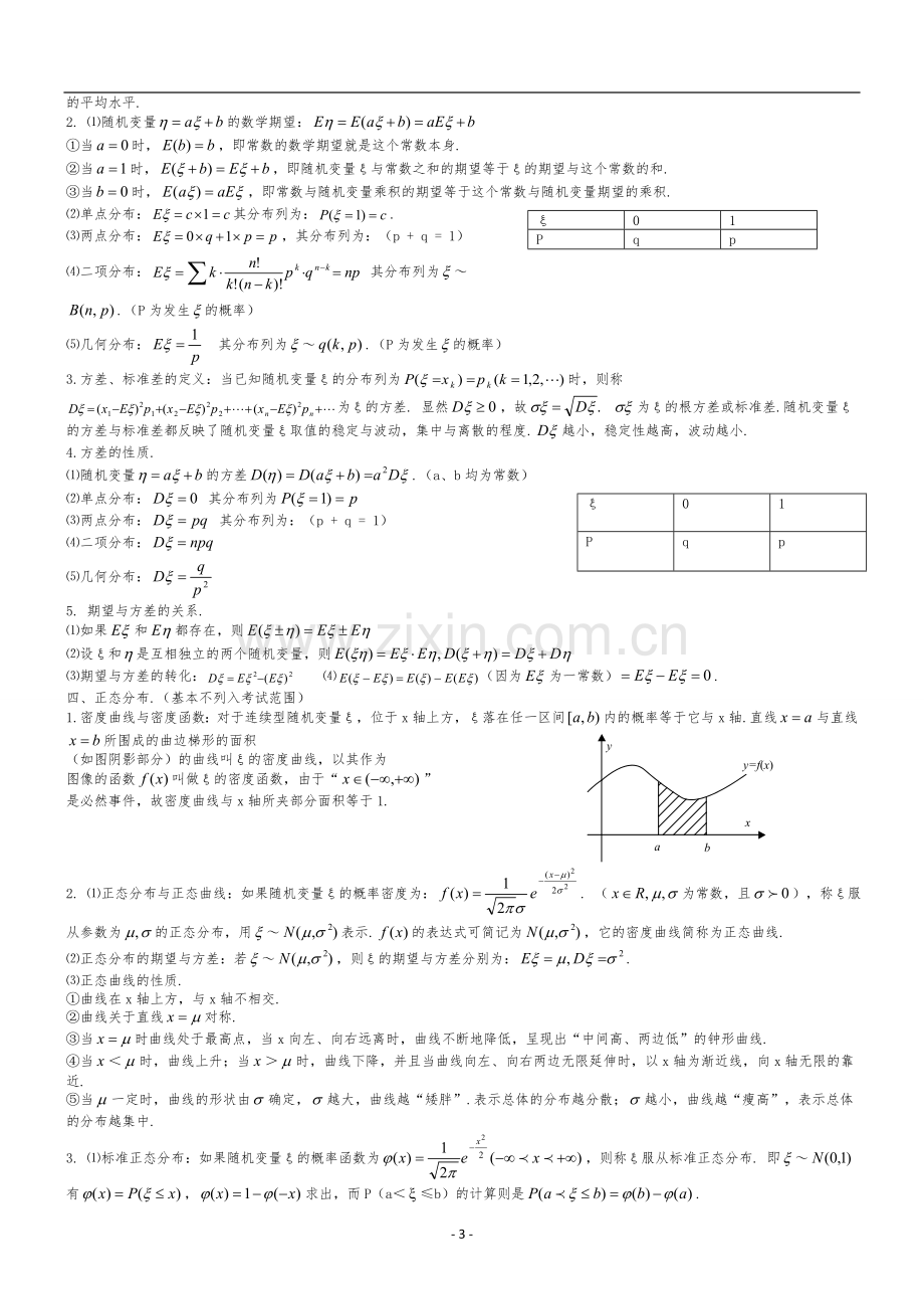 高考数学概率与统计部分知识点梳理.doc_第3页