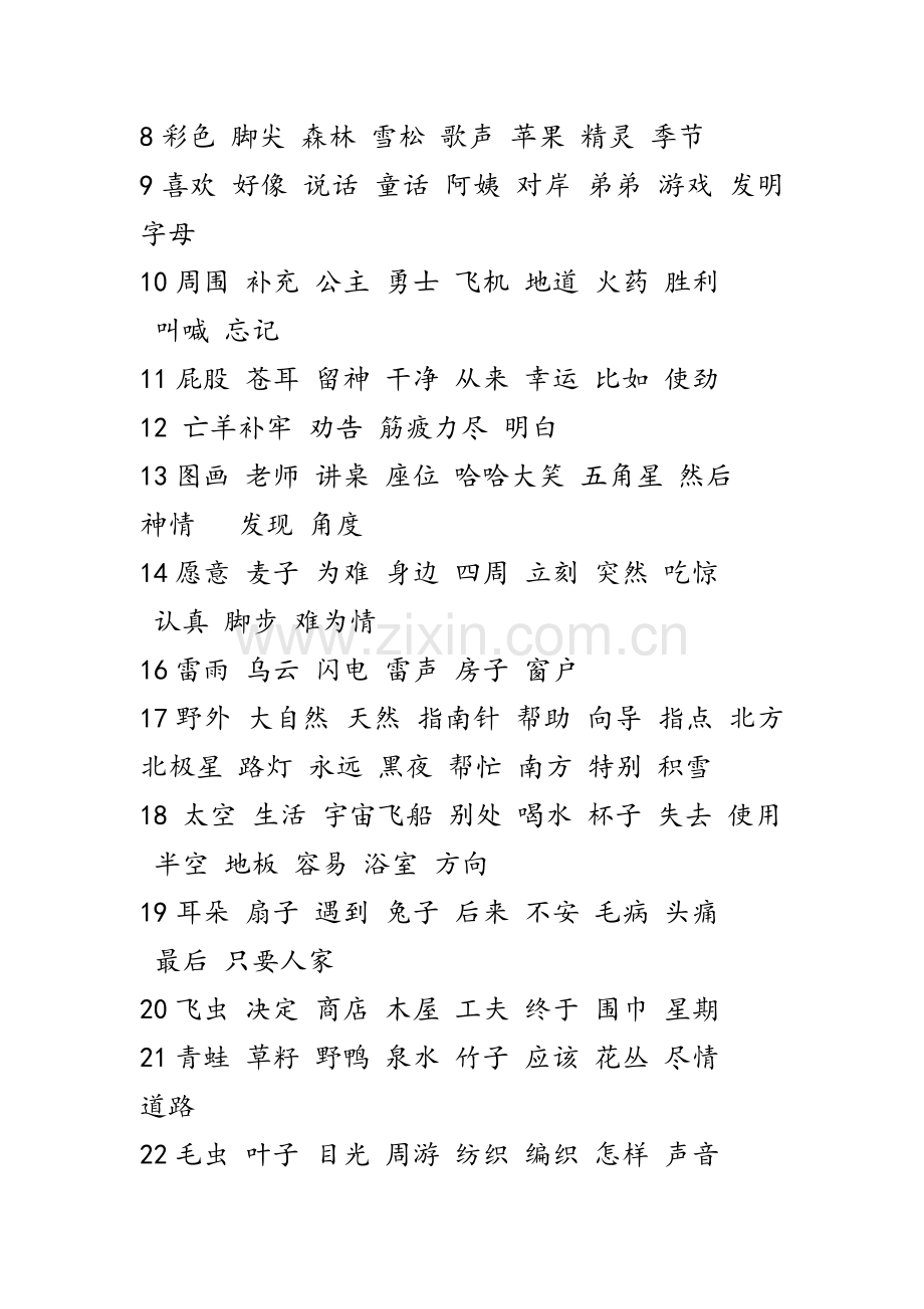 部编二年级下写字表和词语表写字表.doc_第3页