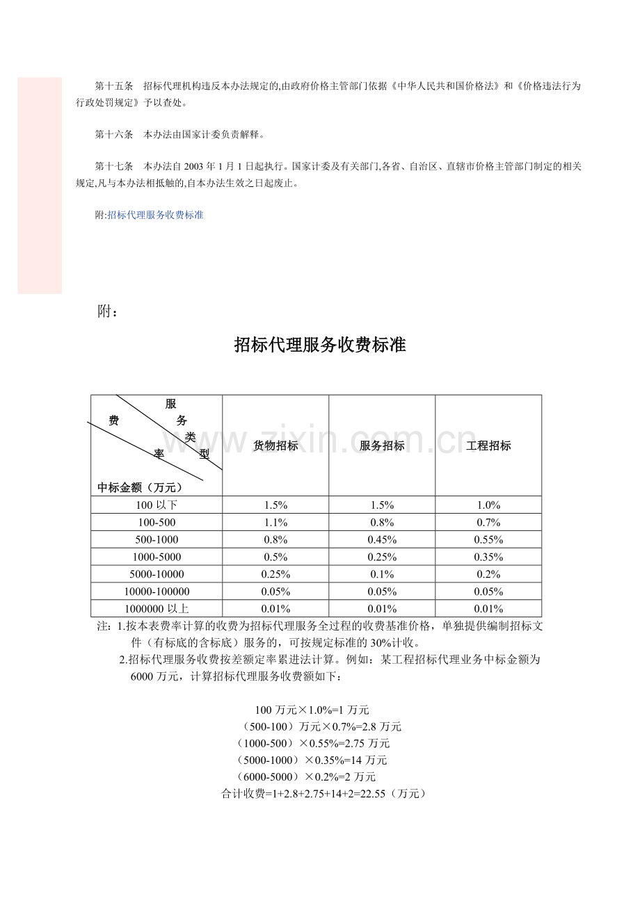 (计价格【2002】1980号文)国家计委关于印发《招标代理服务收费管理暂行办法》的通知.doc_第3页