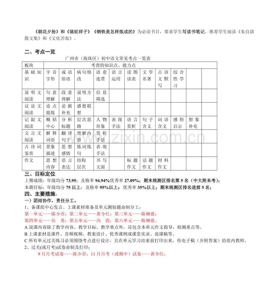 八年级语文下册教学计划.doc_第3页