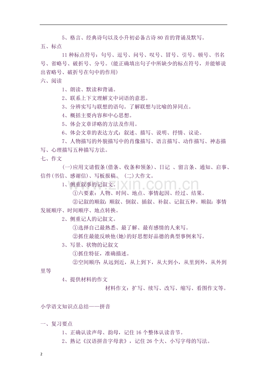 人教版小学语文知识点总结.docx_第2页