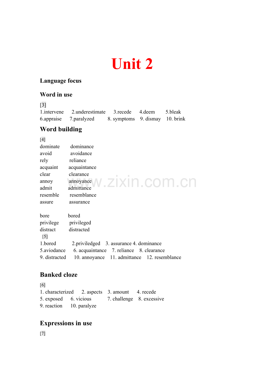 新视野大学英语读写教程3(第三版)课后答案完整版.doc_第3页