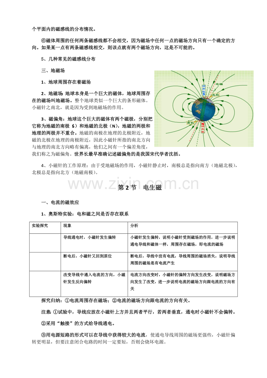 新人教版九年级物理第20章电与磁知识点全面总结.doc_第3页