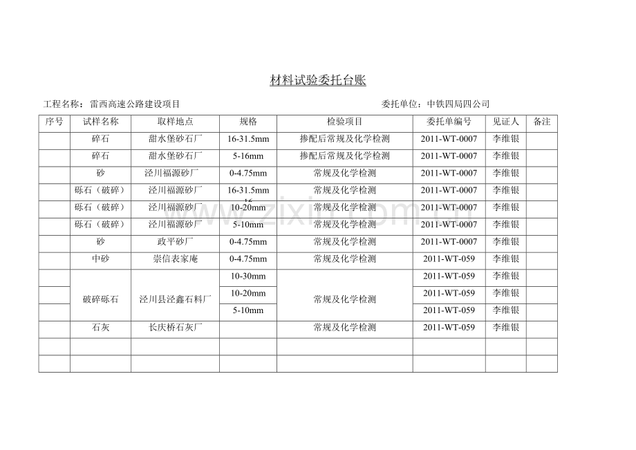 材料试验委托台账(五标).pdf_第1页