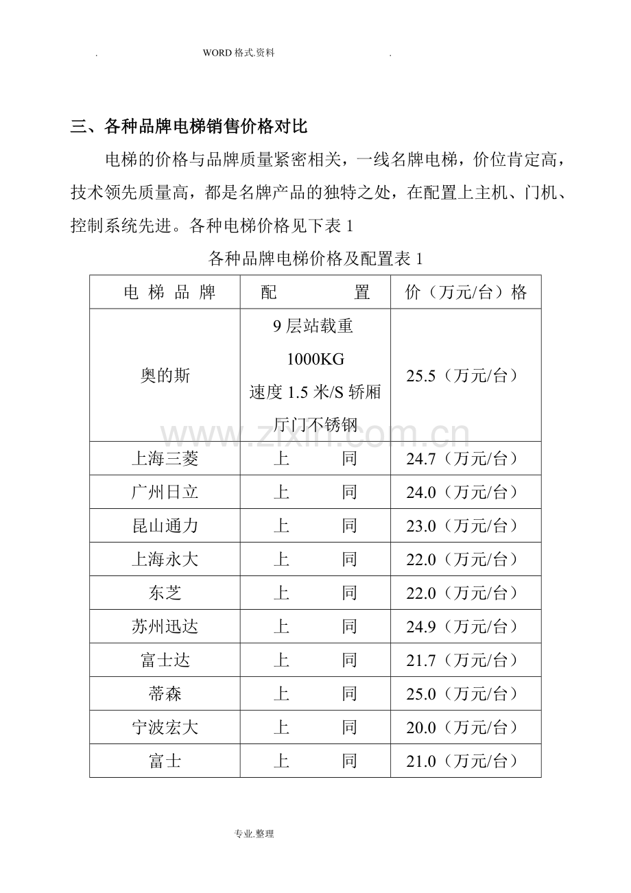 我国电梯市场调查报告.doc_第3页