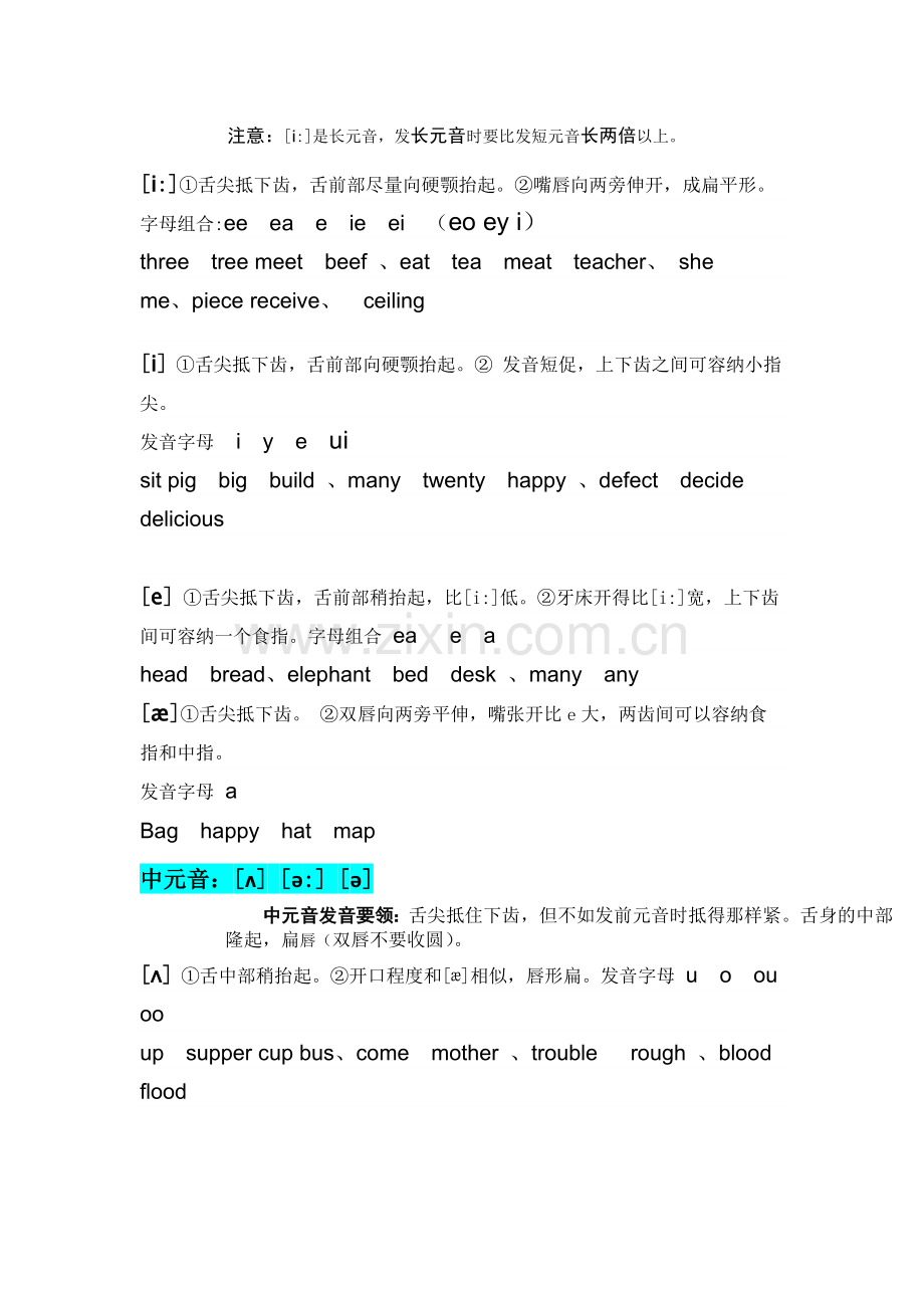 48个英语音标发音表.doc_第2页