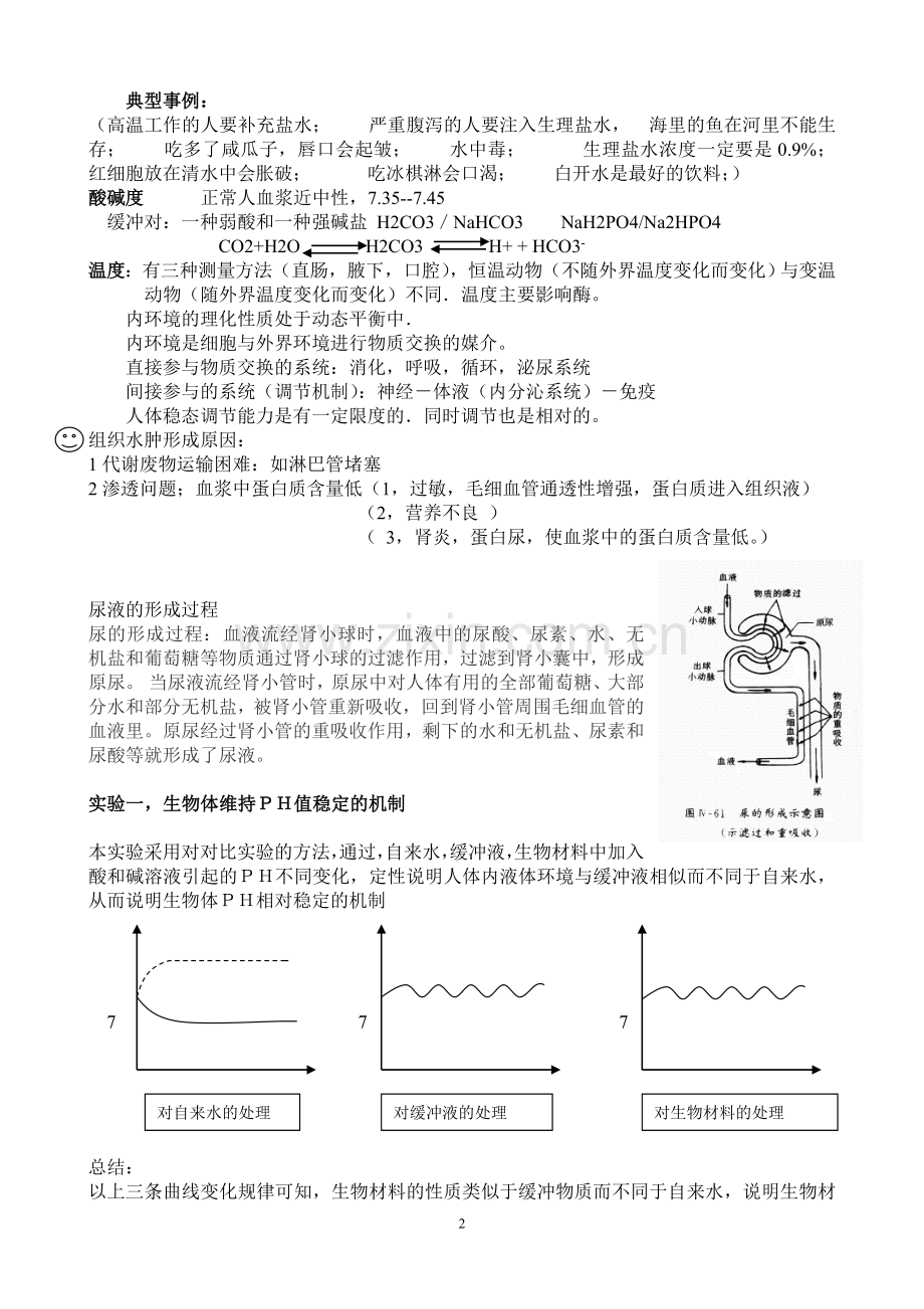 生物必修三《稳态与环境》知识点总结.doc_第2页